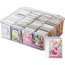 Amazon.co.jp: JUSTBOKU カードケース トレカ 大容量 トレカ